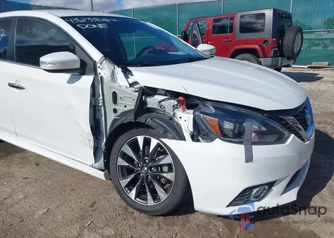 2017 Nissan Sentra Sr из США, поврежденный, VIN 3N1AB7AP8HY206495